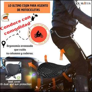 🏍️ Asiento Ergonómico para Moto – Comodidad y Estilo en Cada Kilómetro 🏍