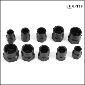 KIT EXTRACTOR DE TUERCAS 10PCS - TSP1 🔩